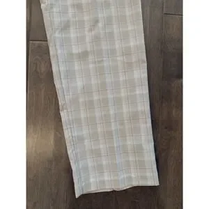 Izod Pants Izod Xfg Mens Khaki White Plaid Golf Pants Size